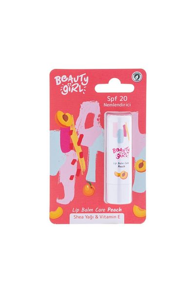 Beauty House Peach Lip Balm Lip Moisturizer 5 Gr