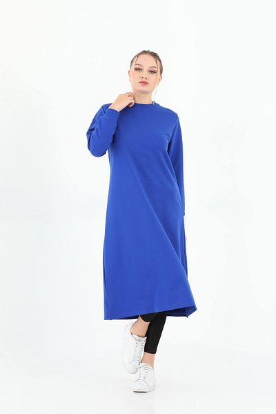 Elif Okur Hijab Long Tunic 110cm Saks 1204