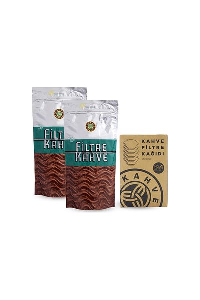 Kahve Dünyası 250X2 Gr Filter Coffee and Paper