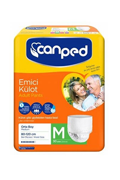 Canped Emici Külot 30'lu 2 Paket (60 Adet)