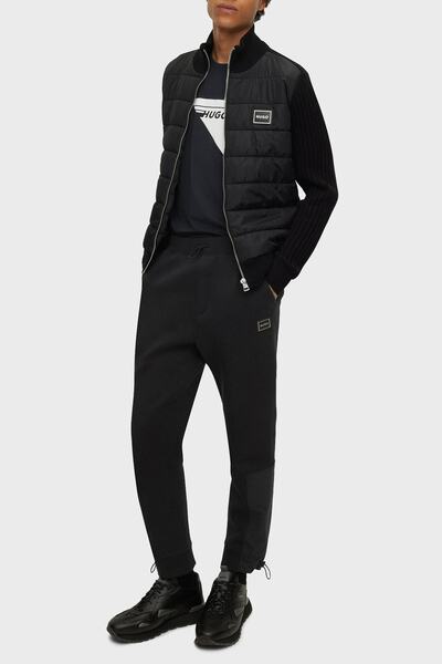 HUGO Belden Bağlamalı Cepli Relaxed Fit Pantolon Erkek Pantolon 50475875 001