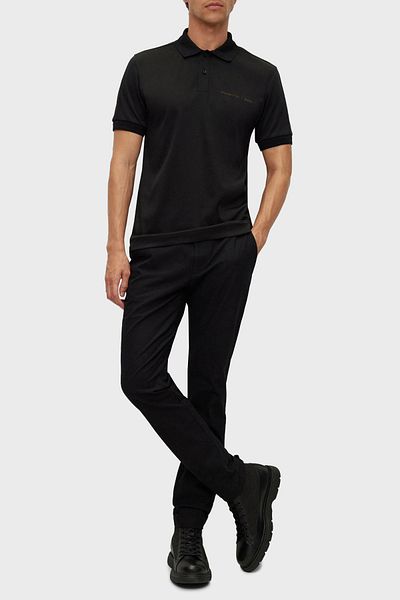 BOSS Slim Fit Normal Waist Cotton Trousers Men's Trousers 50478294 001