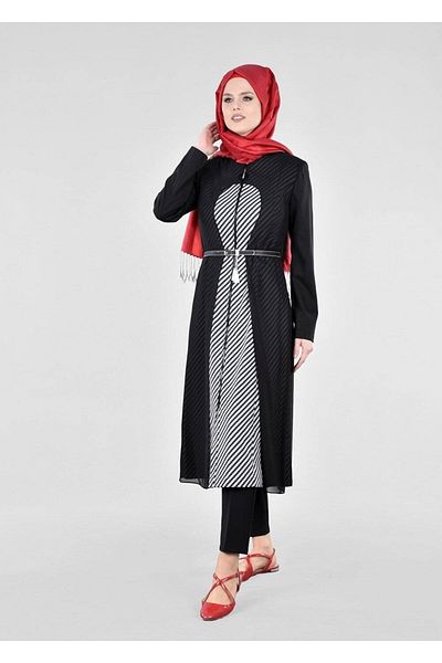 TRENDTESETTÜR T 1733 Sarah Hijab Trench - Άνετο και κομψό
