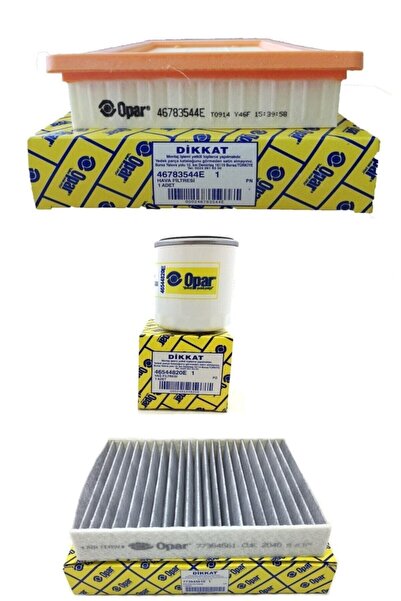 Genel Markalar Fiat Egea Cross 1.4 Fire Benzinli 3lü Karbon Filtre Seti 2020 ...