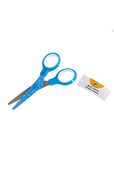 Adel Patterned Children's Scissors Blue 1 Piece