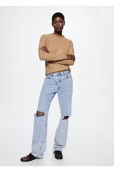 MANGO Woman Pulover cu guler Perkins