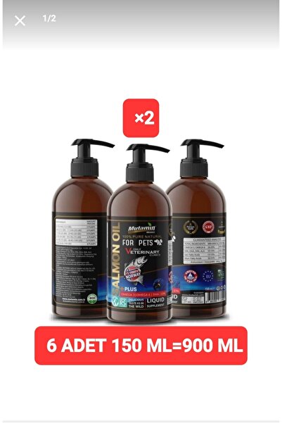 Mutamin Organics Norveç Somon Balık Yağı 900 ml