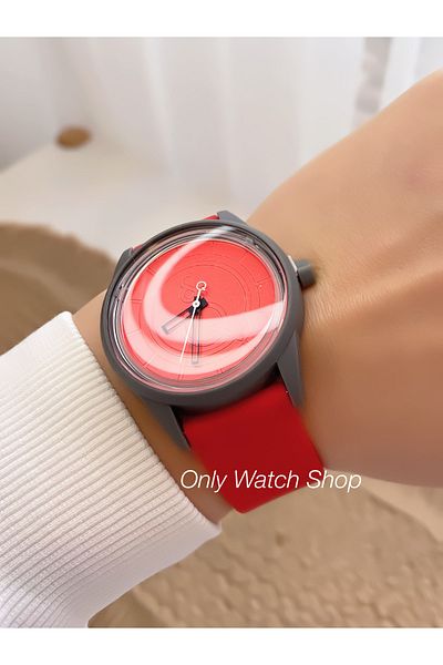 Q&Q Solar Powered Unisex Wristwatch Silicone Cord 3 Atm Waterproof Original Product
