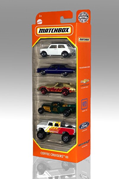 Matchbox 5'li Araba Seti C1817 Coffee-cruısers-ııı