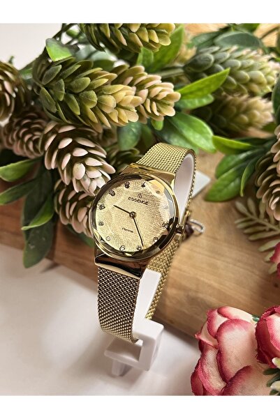 Essence Elegant Women's Wristwatch Cut Glass Waterproof