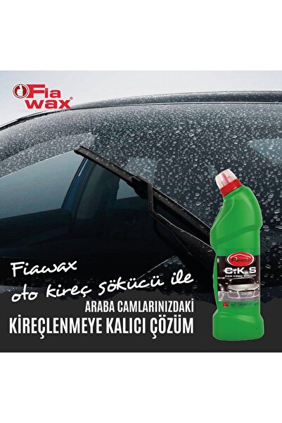 Fiawax Oto Cam Kireç Sökücü 1lt