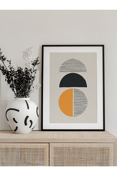 Postifull Pictură murală minimalistă și estetică, poster fără încadrare, decor de perete pentru hol, bucătărie și birou