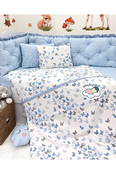 ebabynest Butterfly Series Blue Sleeping Set
