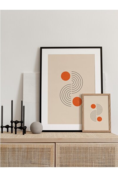 Postifull Minimalist and Aesthetic Wall Painting, Frameless Poster, Living Room, Kitchen and Office Wall Decoration