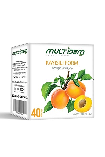multidem كيس شاي كايسلي 40 قطعة 2 جرام*40