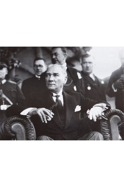 HDART 10 Kasım Atatürk Kanvas Tablo 70x100