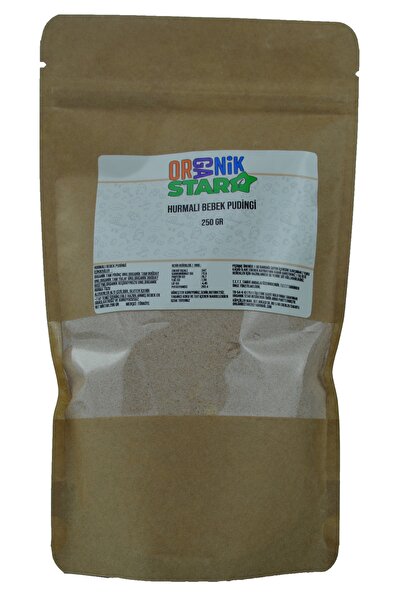 ORGANIK STAR Hurmalı Bebek Pudingi