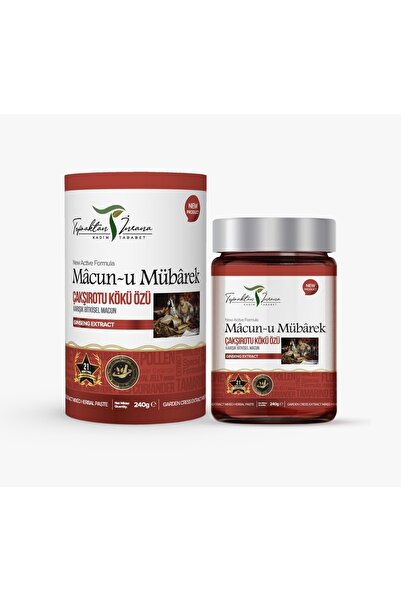 topraktan insana Macun-u Mübarek Çakşir Otu Kökü Özü Macunu 21 Bitki Karışımı 240gr