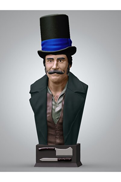 William Poole Bust - Ürün Renklidir - 8x6x20cm