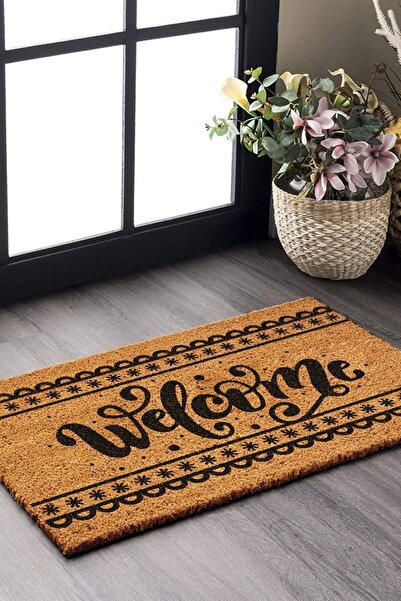 Decovetro Welcome Patterned Door Mat