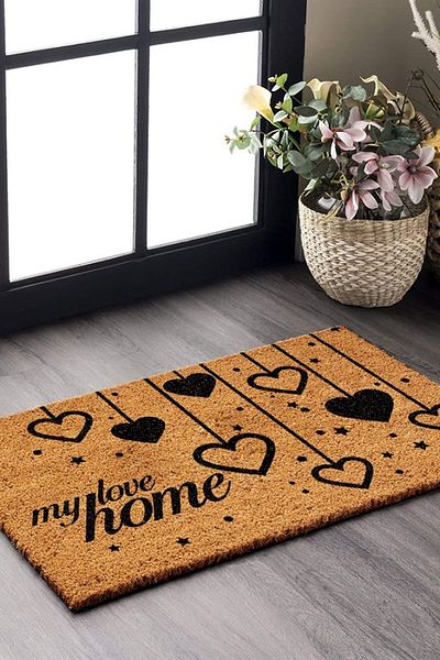 Decovetro Doormat My Love Home - Patterned Door Mat