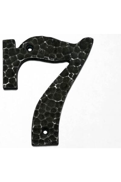 HOUSE2HOME Handmade Brass Door Number Oxide - 7