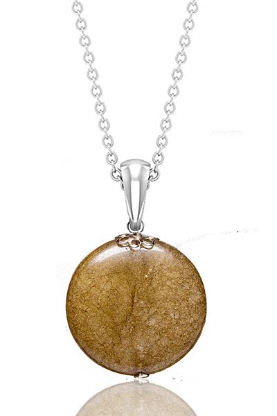 Tesbih Atölyesi Certified Real Bronzite Stone Natural Stone Necklace - 1st quality