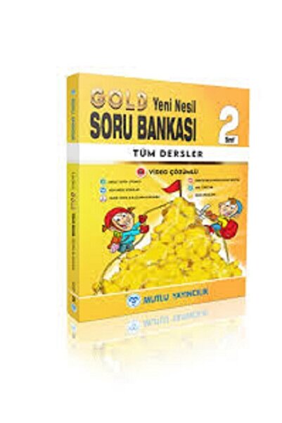 Mutlu Yayıncılık Gold Yeni Nesil 2.sınıf Tüm Dersler Soru Bankası