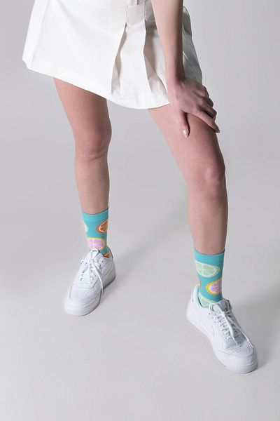 The Socks Company Șosete de damă cu model de fructe