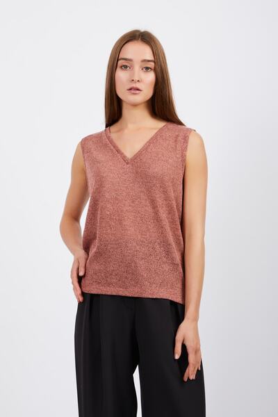 orcey Women's Knitwear V-Neck Knitted Sweater