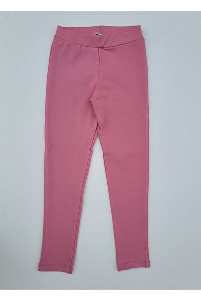 Breeze Colanți din bumbac pentru fete cu talie elastică