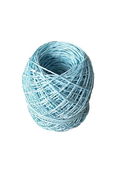 angel çanta aksesuar Ice Blue 50 Gr Τυλιγμένο Χάρτινο Σχοινί