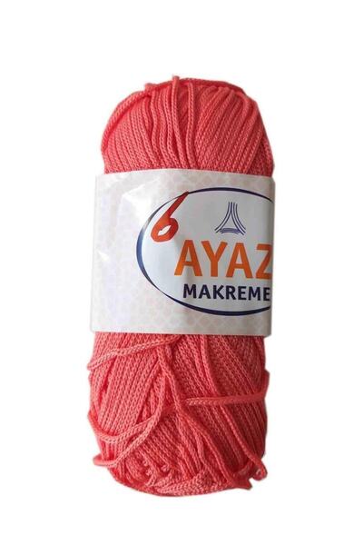 angel çanta aksesuar 100 Gram Polyester Macrame No:6 Puppy Mouth
