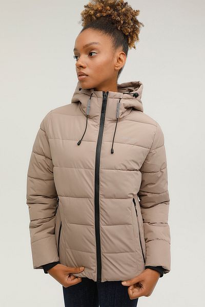 lumberjack W-sn31 Apreskı Coat 2pr Дамско късо палто Camel