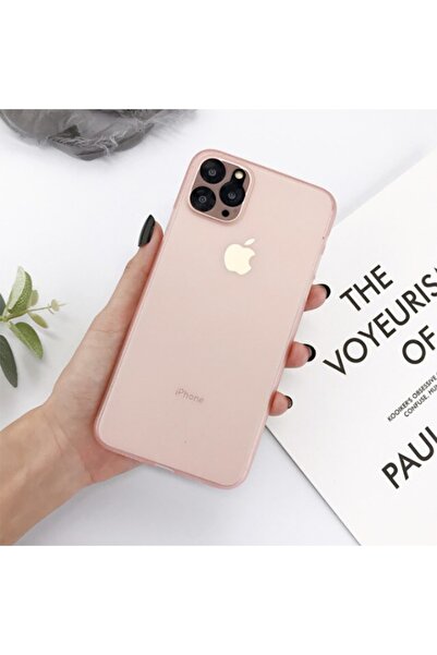 zore حافظة ابل ايفون 11 برو ماكس من مادة ايكو بي بي اللون ذهبي وردي