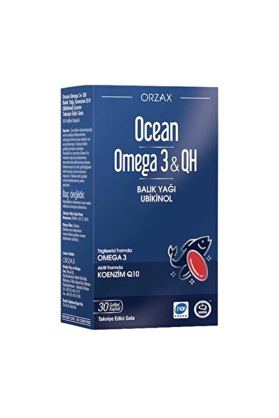 Ocean Plus Omega 3 & Qh 30 Kapsül