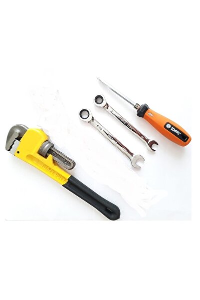 kayasanyapimarket Cırcır Anahtar 10mm 13mm Ucu Degişken Tornavida Boru Anahta...