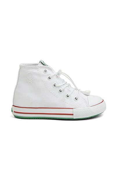 Benetton ® |   Bn-30817- 3394 Alb - Pantofi sport pentru copii