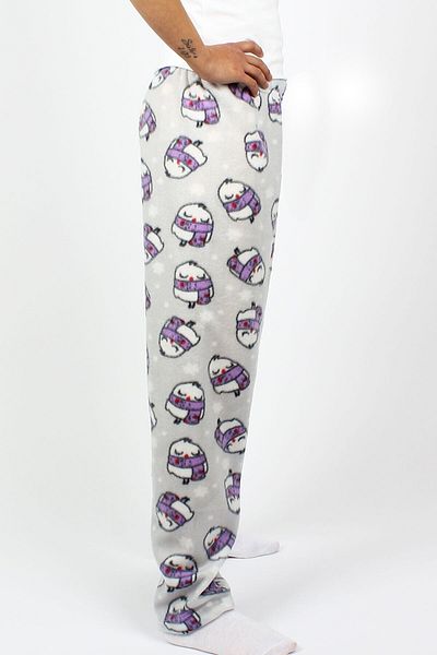 Ladytime Pocketless Winter Fleece Women's Pajama Bottoms Single Bottom Je22