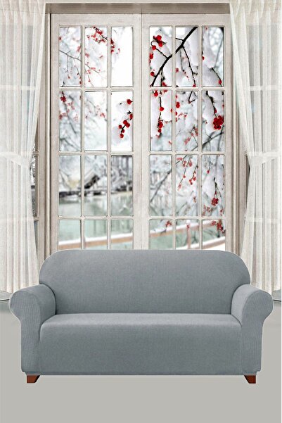 TicaretJet Bashtugh ليكرا أريكة، أريكة، غطاء سرير أريكة 3 مقاعد غطاء أريكة مر...