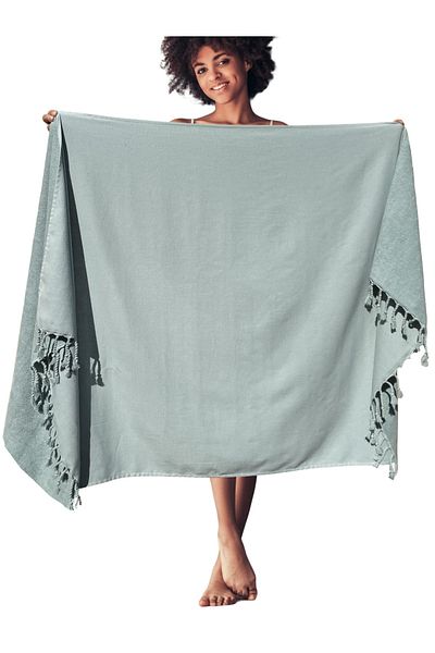 CottonTherapy Saade 95x180 Cm Peshtamal Towel 100% Cotton