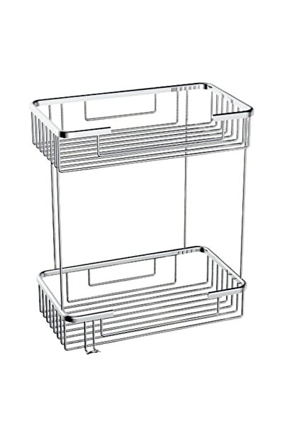 Duxxa Suport pentru șampon Plaza Corner 25x15 2 niveluri A.596