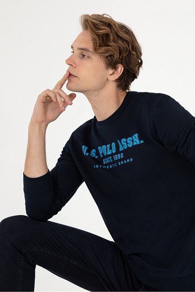 U.S. Polo Assn. Тъмносин мъжки суичър