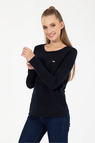 U.S. Polo Assn. Pulover de damă bleumarin