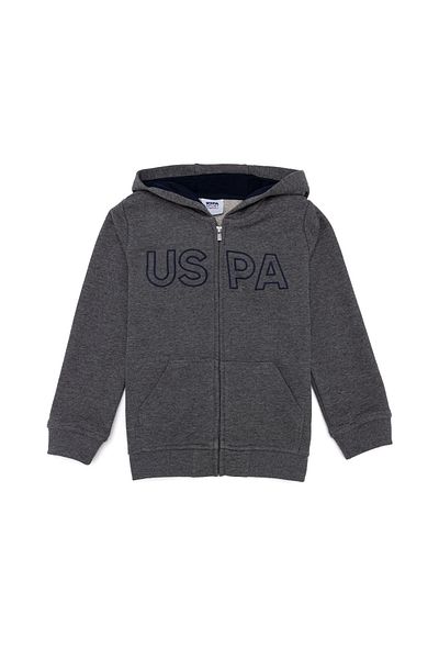 U.S. Polo Assn. Gray Boy's Sweatshirt