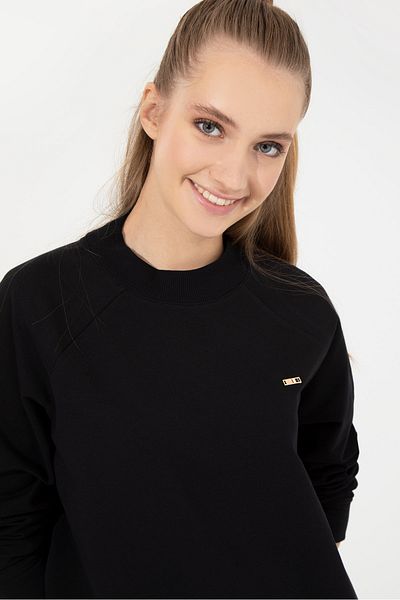 U.S. Polo Assn. Hanorac negru de damă