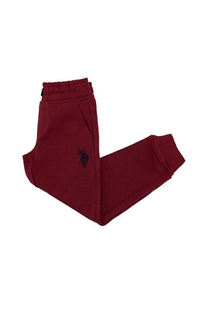 U.S. Polo Assn. Червени плетени панталони за момче