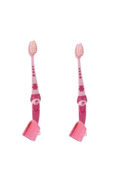 Farmasi Eurofresh Hero Kids Toothbrush Set of 2 - Pink