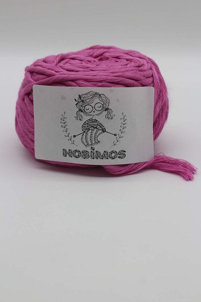 Hobimos Σχοινί Macrame Τσαρνάρισμα 3mm Μονό Περιστροφή 250 γραμμαρίων Ζωντανό χρώμα Γνήσιο βαμβάκι