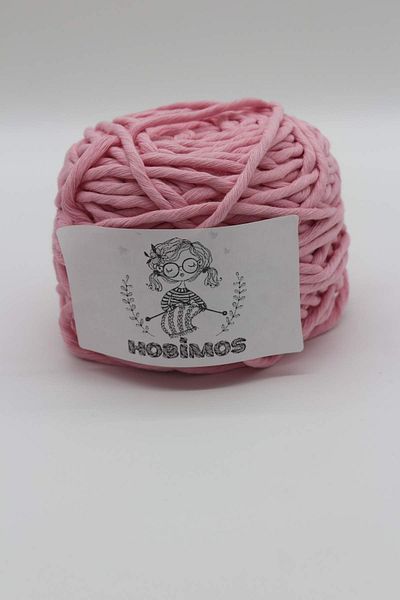 Hobimos Σχοινί Macrame Τσαρνάρισμα 3mm Μονό Περιστροφή 250 γραμμαρίων Ζωντανό χρώμα Γνήσιο βαμβάκι